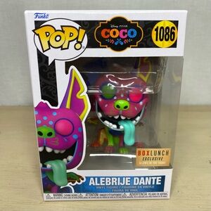 Funko Pop Vinyl Figure Disney 1086 Alebrije Dante Box Lunch Exclusive